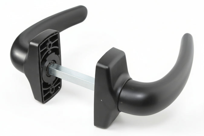 Maniglia In Resina Con Molla Nera Art.539 - 5 Paio Ibfm