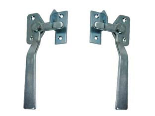 Maniglie A Blocco Acciaio Zincocromato- - Dx - 10 Pezzi Ibfm