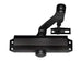 Chiudiporta Aerei Serie Dc110 Con Arresto, Nero Mm.182X41X60H. (Dc11019005) Assa Abloy