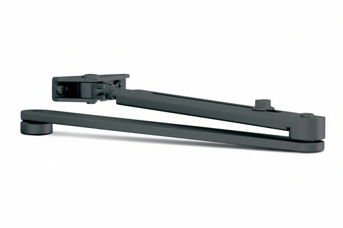 Braccio Standard Nero Per Chiudiporta Dc140/Dc120 Senza Fermo, Nero Ral9005 (Dcl1409005) Assa Abloy