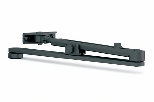Braccio Standard Nero Per Chiudiporta Dc140/Dc120 Con Fermo, Nero Ral9005 (Dcl1419005) Assa Abloy