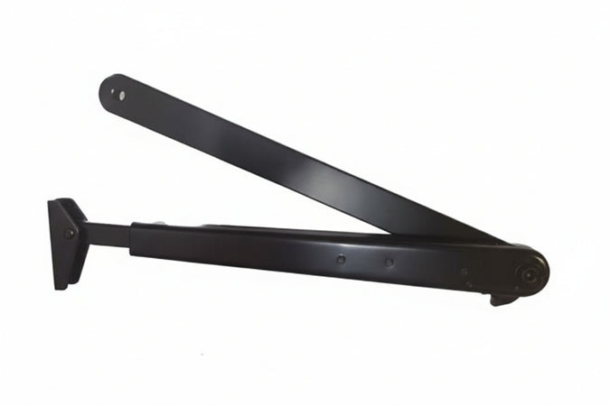 Braccio Con Fermo Nero Per Dc300 Dcl193 Nero Ral9005 (Dcl1939005) Assa Abloy