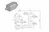 Serratura Triplice Applicare Con Scrocco Cil. Eur. Blindate 70128 Mm.73, Interasse Catenacci Mm.28 Cipierre
