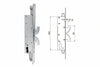 Serratura Infilare Triplice Burkerlocks Montanti Doppio Gancio 4003 Mm.30 Cipierre