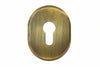 Bocchetta Ovale In Ottone Brunito Per Cilindri Sagomati 316L/Sv- - Mm.64X84H Spessore Mm.6 - 5 Pezzi Cipierre