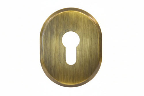 Bocchetta Ovale In Ottone Brunito Per Cilindri Sagomati 316L/Sv- - Mm.64X84H Spessore Mm.6 - 5 Pezzi Cipierre