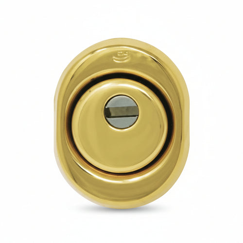 Defender 325/C In Ottone Lucido Mm.50X15H. Interasse Mm.38 Cipierre