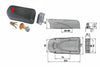 Elettroserratura Per Porte In Legno Con Pulsante Interno 1A610 (1A610.00.0) Cisa