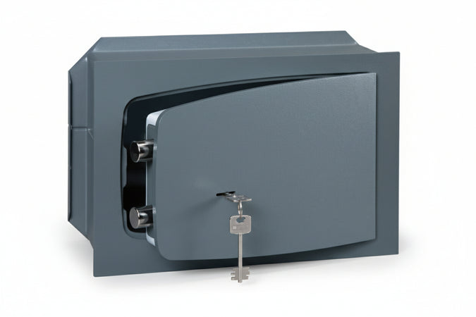 Cassaforte Con Chiave Doppia Mappa 8A010 Mm.310X195X190H. Kg.13,6 (8A01021) Cisa