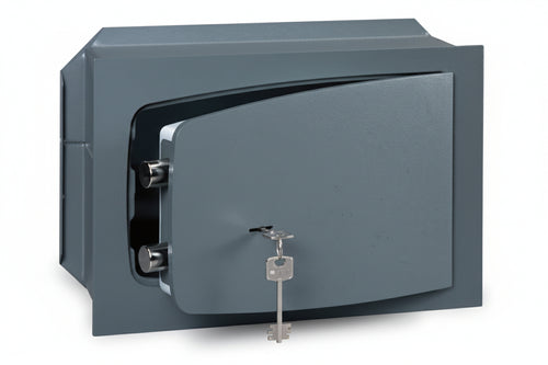 Cassaforte Con Chiave Doppia Mappa 8A010 Mm.420X195X300H. Kg.24,7 (8A01040) Cisa