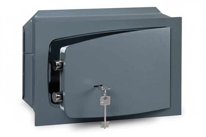 Cassaforte Con Chiave Doppia Mappa 8A010 Mm.420X195X300H. Kg.24,7 (8A01040) Cisa