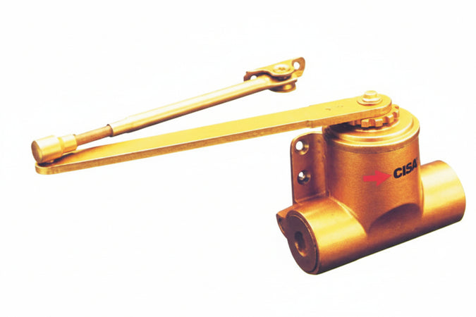 Chiudiporta Aerei Senza Arresto Serie 601/T N°2 X Porte Da Cm.83 Con Peso Di Kg.45 (60140020) Cisa