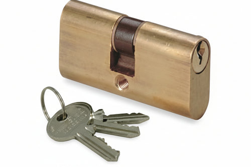 Cilindri A Infilare Logo Tipo Ovale 08110- - Mm.56 Centrato (28X28) (0811002) - 24 Pezzi Cisa