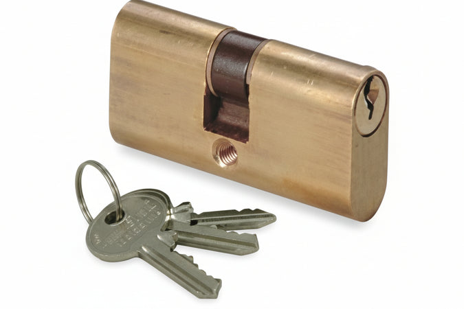 Cilindri A Infilare Logo Tipo Ovale 08110- - Mm.56 Centrato (28X28) (0811002) - 24 Pezzi Cisa