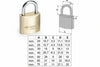 Lucchetto Locking Line Arco Normale 20010- - Mm.25 (Art.20010250) - 12 Pezzi Cisa