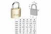 Lucchetto Locking Line Arco Normale 20010- - Mm.30 (Art.20010300) - 12 Pezzi Cisa