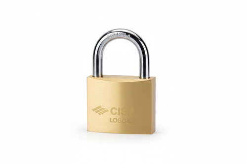 Lucchetto Logo Ottone Arco Normale In Blister 21090- - Mm.60 (Art.21090260) - 6 Blister Cisa