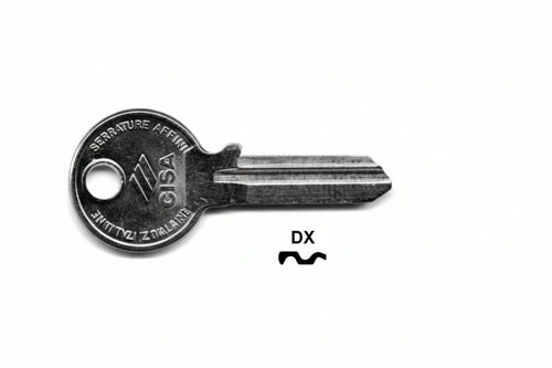 Chiavi 4 Spine Piccole 01420- - 01420001 Dx (Tipo Silca Cs 6) - 50 Pezzi Cisa