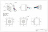 Serratura Triplice Da Applicare Con Pomolo E Scrocco A Pompa 3250P Mm.60 Dx (3250P02) Cr