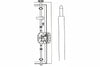 Asta Telescopica Diritta Per Serratura Triplice 9001 Ø Mm.18 (9001) Cr