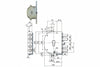 Serratura Triplice Da Infilare Con Scrocco Cil. Eu. Blindate 2151Pen Mm.60 Dx (2151Pen01) Cr