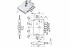 Serratura Triplice Applicare Con Scr. Doppia Mappa Blind. Heavy Mm.73 Mm.73 Sx (Ser 7112 Se) Dierre