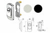 Defender Per Cilindro Sagomato Sg15 Mm.70X30X19H. Nero Disec