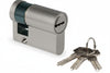 Mezzo Cilindro Europeo 2303- - Mm.40 Decentrato (30+10) Ka - 2 Pezzi Ibfm