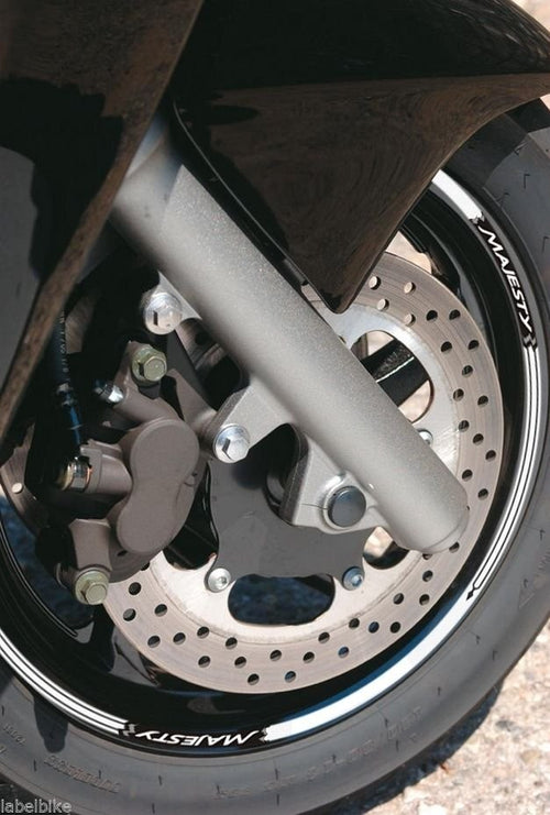 KIT STRISCE ADESIVE per CERCHI compatibili per YAMAHA MAJESTY 400 scooter