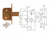 Serratura Da Infilare Per Cancelli Con Quadro Caten. Prol. E Scr. 600- - Mm.45 (600450) - 2 Pezzi Iseo