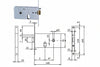 Elettroserratura Da Infilare Per Fasce Mm.76 H 551 Mm.70, Frontale Mm.20 (5517020) Iseo