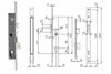 Elettroserratura Infilare Montanti Con Caten. Quadro E Scrocco 78180 Mm.25 (781802252) Iseo
