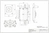 Serratura Tripl. Applicare C/Catenaccio+Scr. D.Mappa Blindate 60801 Mm.63 (60803280005) Iseo