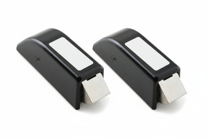 Coppia Scrocchi Per Antipanico 941020 Verniciato Nero (9410201505) Iseo