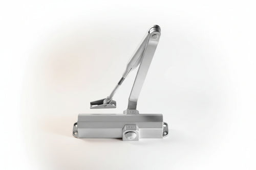 Chiudiporta Aereo Is20 3711 Argento C/Fermo, Mm.205X53X46H. (371101003) Iseo