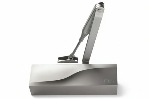 Chiudiporta Aereo Is60 3721 Argento C/Fermo, Mm.228X69X51H. (372101003) Iseo