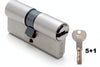 Cilindro Europeo R6 Plus 82R60 Mm.80 Decentrato (30X50) (82R6030509C5) Iseo
