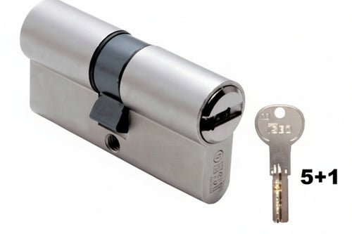 Cilindro Europeo R6 Plus 82R60 Mm.100 Centrato (50X50) (82R6050509C5) Iseo