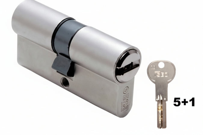 Cilindro Europeo R6 Plus 82R60 Mm.100 Centrato (50X50) (82R6050509C5) Iseo