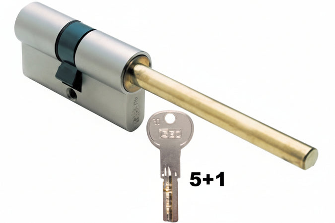 Cilindro Europeo R6 Plus Per Pomolo 82R66 Mm.70 Decentrato (40+30) (82R66D0409C5) Iseo