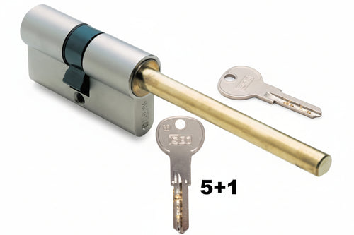 Cilindro Europeo R6 Plus Per Pomolo 82R66 Mm.80 Decentrato (50+30) (82R66D0509C5) Iseo