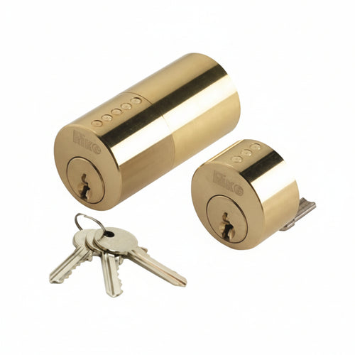 Coppia Cilindri F5 Per Serrature Da Applicare 854 Porte Spessore Max Mm.50 (854507) Iseo