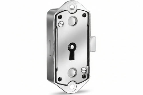 Serratura Ad Aste Rotanti M98N- - In Zama Ottonata (Art.M98Ot) - 2 Pezzi Meroni