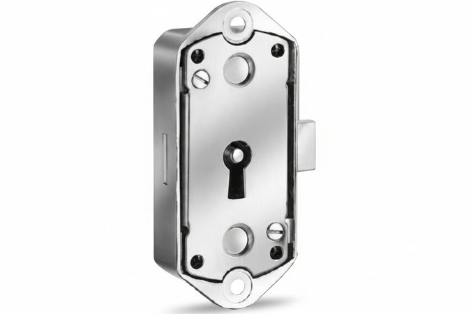 Serratura Ad Aste Rotanti M98N- - In Zama Ottonata (Art.M98Ot) - 2 Pezzi Meroni