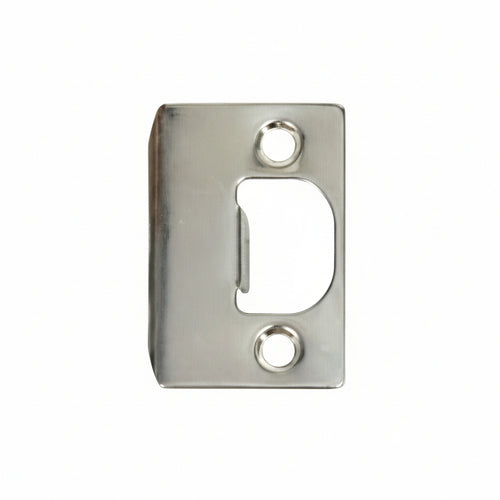 Controbordo Standard In Ottone Nichelato Per Scrocco Tubolare- - Mm.40X57 (P875 Us15) - 6 Pezzi Meroni