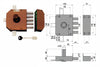 Serratura Quintuplice Da Applicare Senza Scrocco Doppia Mappa 20540 Mm.60 Sx (20540Vsdmj) Mottura