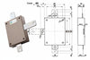Deviatore Applicare Per Serrature Quintuplici Serie 20/30 96143 Per Serie 20/30 (96143V000) Mottura