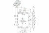 Serratura Triplice Applicare Con Scrocco Cil. Eur. Blindate 85571/37 Mm.63 Dx (85571D37N) Mottura