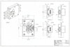 Serratura Triplice Infilare Con Scrocco Doppia Mappa Blindate 52771/37 Mm.63 Sx (52771Sl3736) Mottura