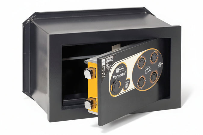 Cassaforte Con Combinazione Meccanica 11.5120 Mm.350X200X230H. 2+2 Chiusure, Kg.17 (115120) Mottura